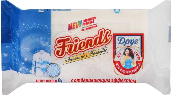 DRUG Ūkiškas muilas Friends balinantis 125g