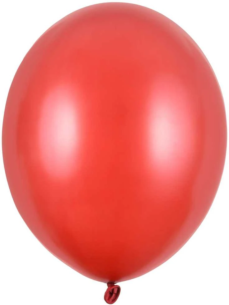 Party Deco Balionai stiprūs 30cm 100 vnt raudoni