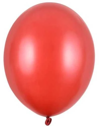 PartyDeco Balionai stiprūs 30cm 10 vnt raudoni