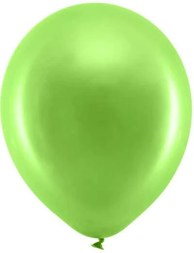 Eco balionai 10 vnt 30cm blizgantys salotiniai