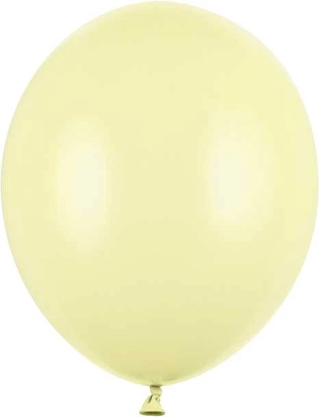 PartyDeco Stiprūs balionai Citrininiai 30 cm, 50vnt