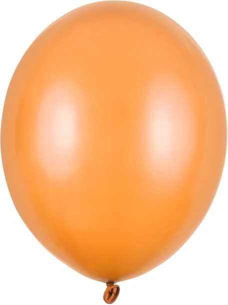 Balionai stiprūs 30cm 50 vnt šviesiai oranžiniai