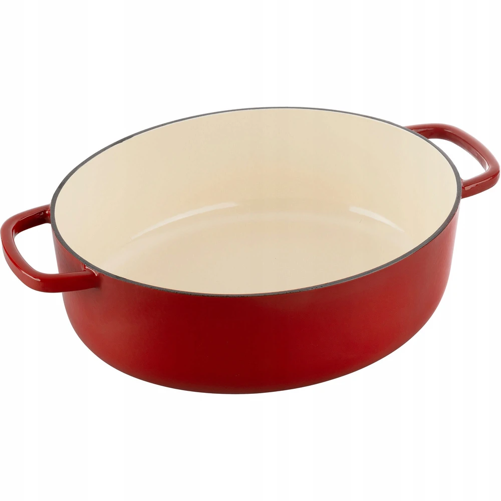 Ketaus puodas BALLARINI BELLAMONTE, 4.5 L, raudonos spalvos