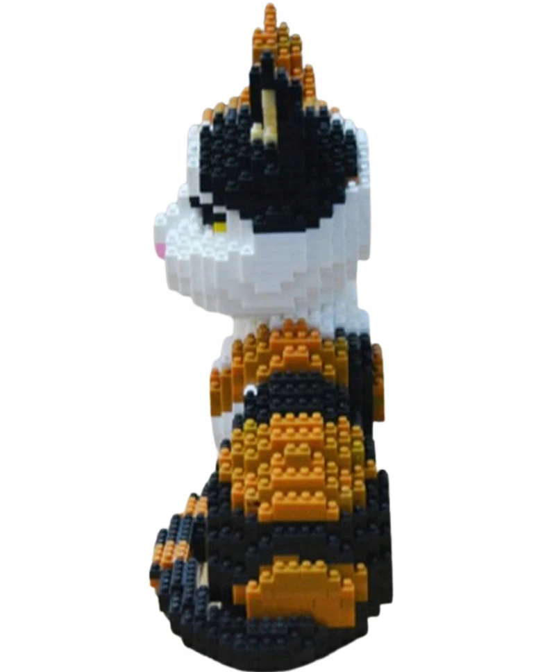 Balody KONSTRUKCINIŲ BLOKŲ RINKINYS CAT 1300 EL MICRO BLOKŲ MODELIO PAVEIKSLAS