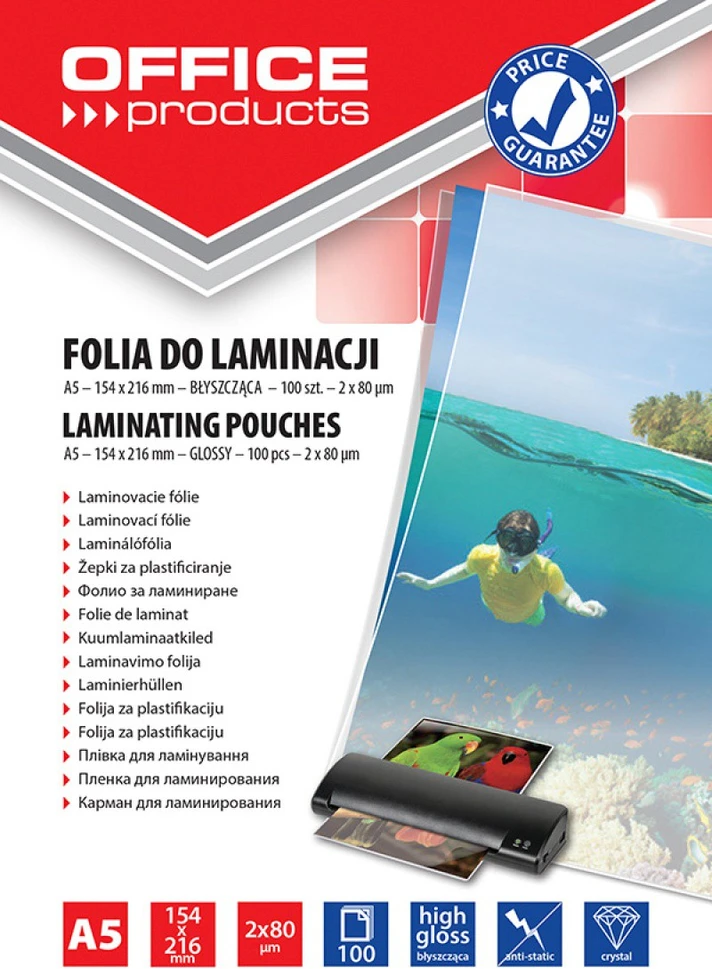 Lean School Biuro prekės Kubas baltas neklijuotas OFFICEproducts