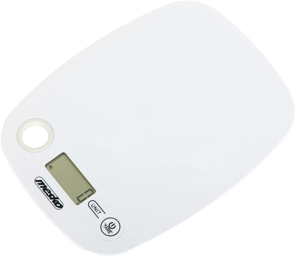 Mesko | Virtuvinės svarstyklės | MS 3159w | Maximum weight (capacity) 5kg | Graduation 1 g | Ekranas type LCD | Baltas