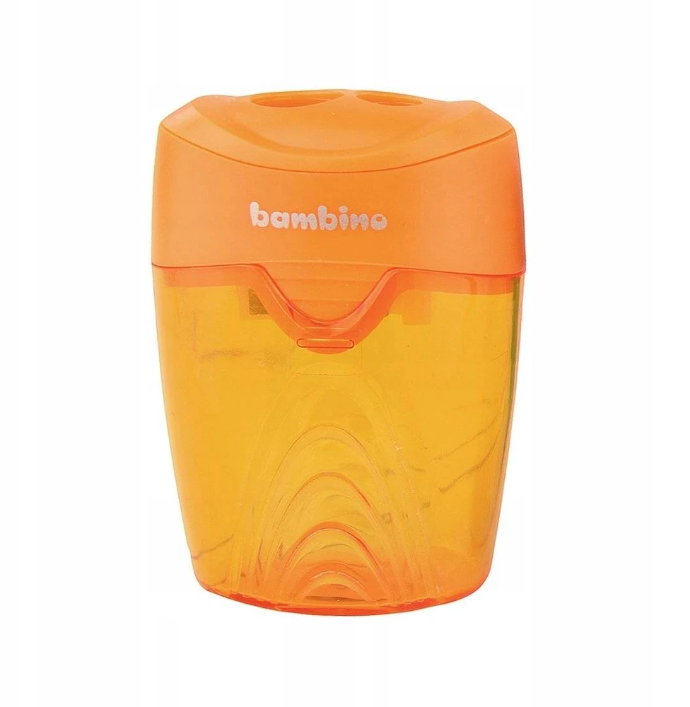 Bambino dviguba drožtukas su talpa, oranžinis