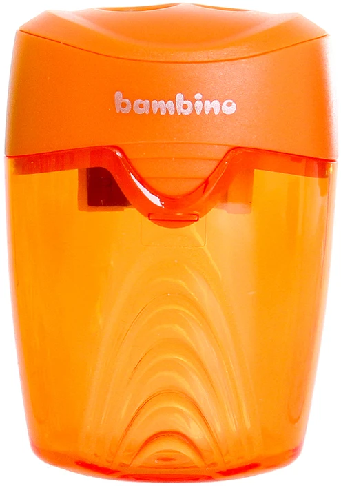 Bambino dviguba drožtukas su talpa, oranžinis