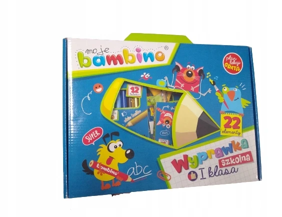 Bambino Mokyklinė I klasės Išvyka 22 elementai