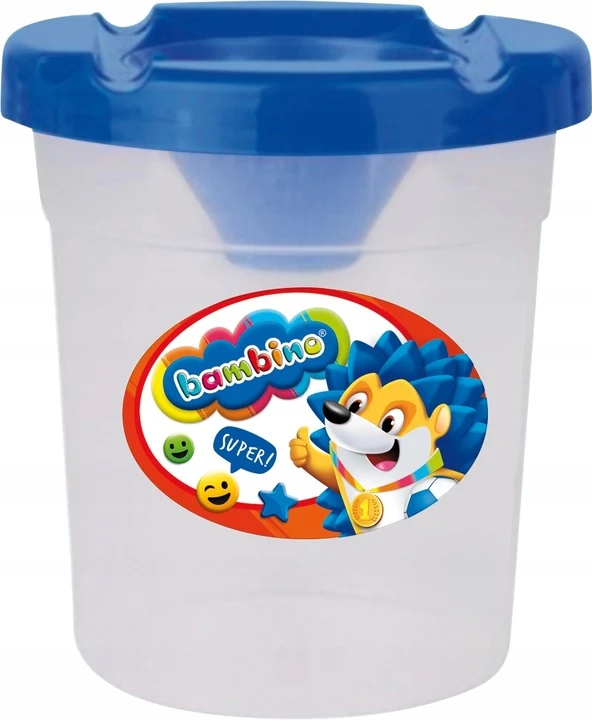 Bambino puodelis su apsauga nuo išsiliejimo tapybai