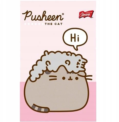 St. Majewski Bambino Rinkinys UPOMINKOWY PLASTYCZNY WYPRAWKA KOT PUSHEEN MIĘTOWY