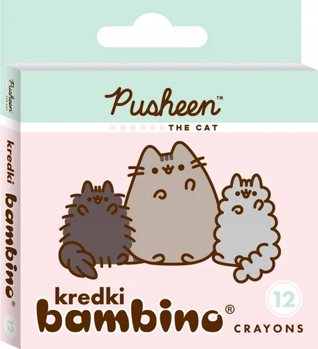 St. Majewski Bambino Rinkinys UPOMINKOWY PLASTYCZNY WYPRAWKA KOT PUSHEEN MIĘTOWY