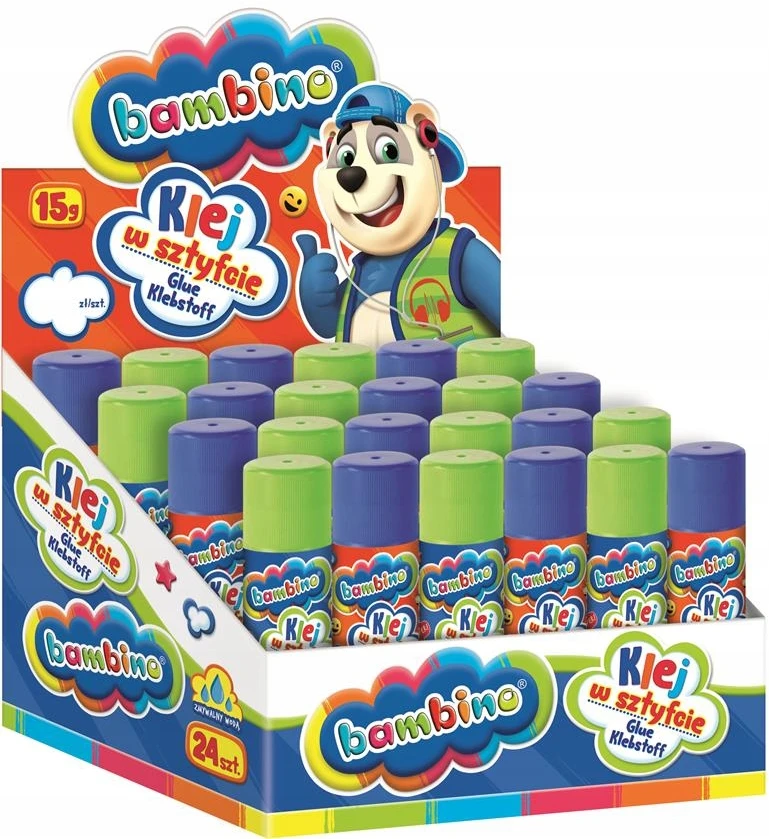 Bambino School klijų lazdelė 15g