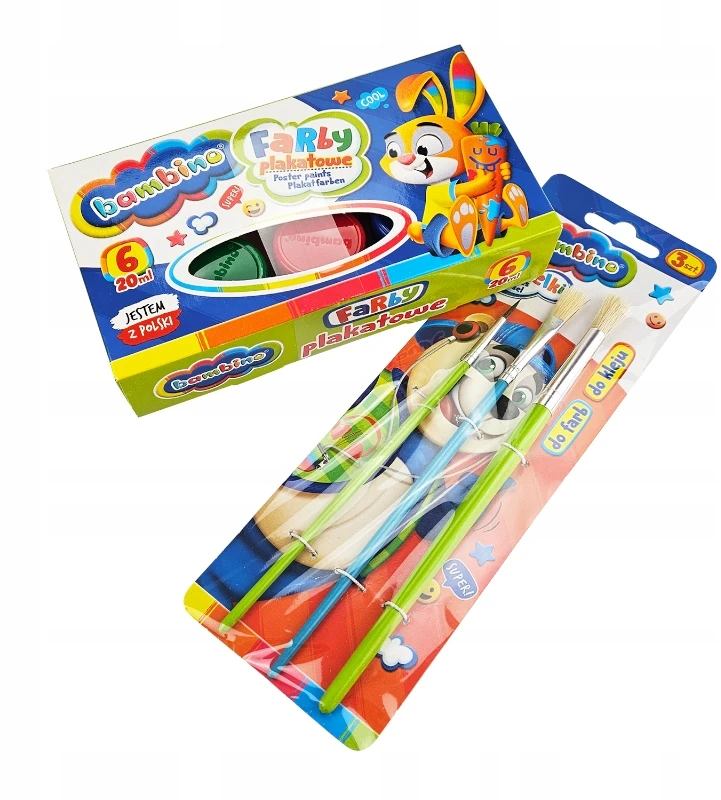 BAMBINO School Layette 10 elementų meno rinkinys dovanų rinkinys