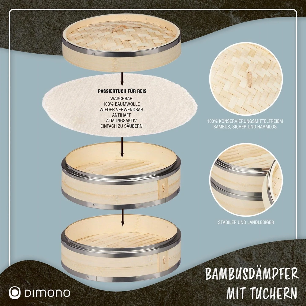 Bamboo Bambuko garlaivis 2 l