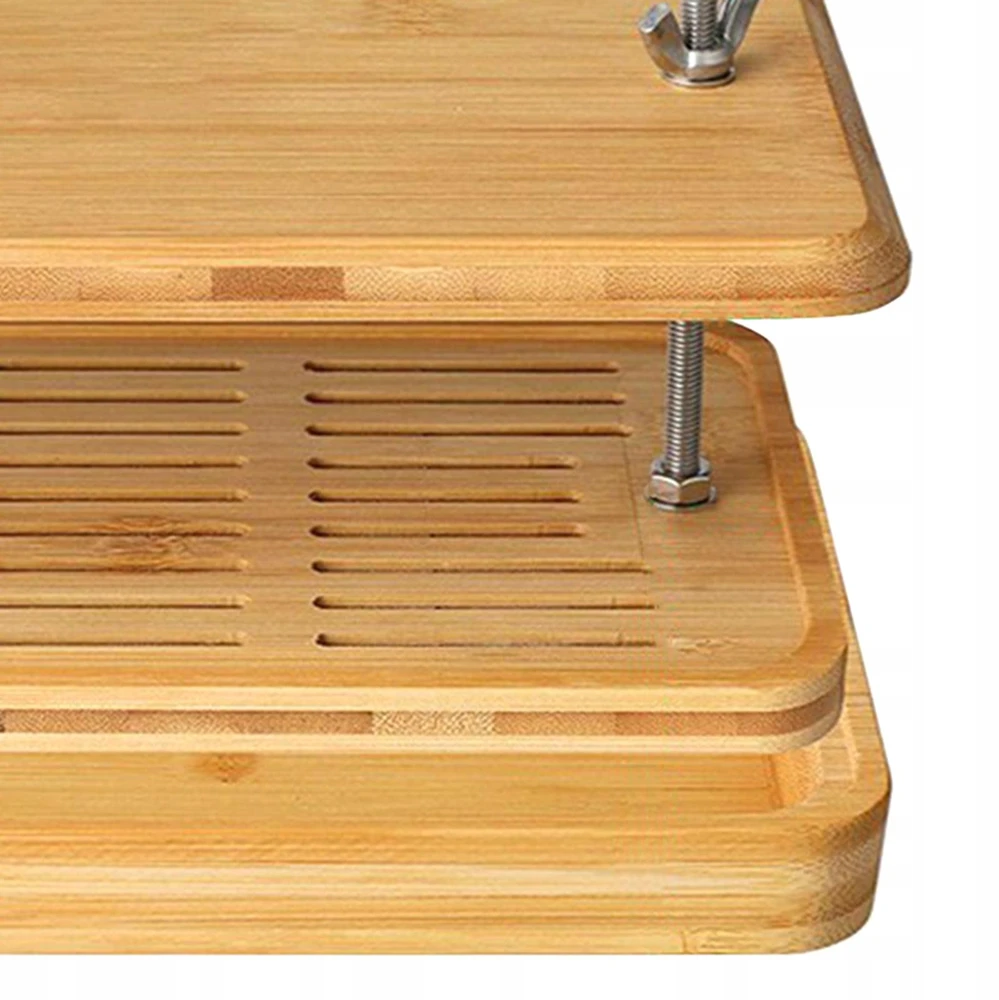 Bamboo Tofu Press delninis nešiojamasis daugiafunkcis namų valdymas Lengvai pašalinkite vandenį