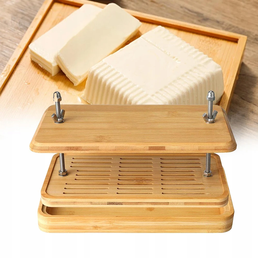 Bambuko tofu presas, nešiojamas ir patogus, namų, rankinis, sūrio presas