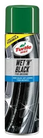 TURTLE WAX Wet N Juodas Foam, padangų juodiklis - putos, 500 ml