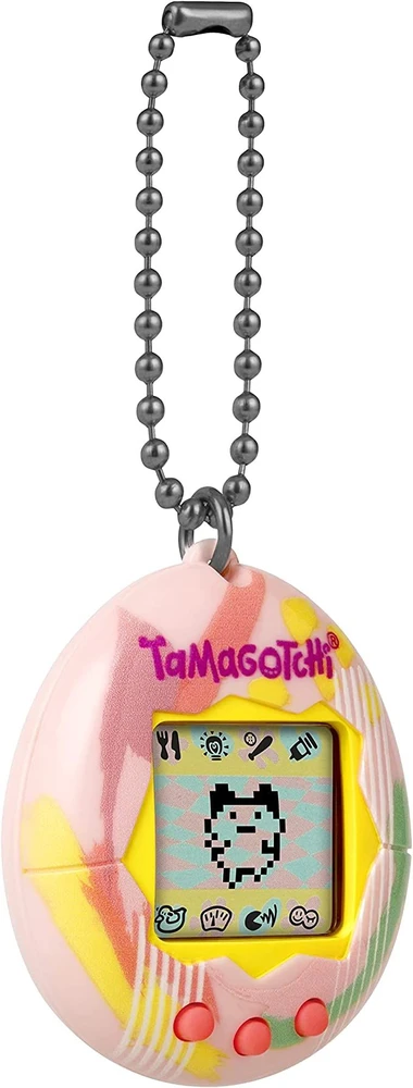 Bandai - Tamagotchi - Original Tamagotchi - Art Style - Virtual Electronic Pet with Screen, 3 Mygtukai and Games - 42883