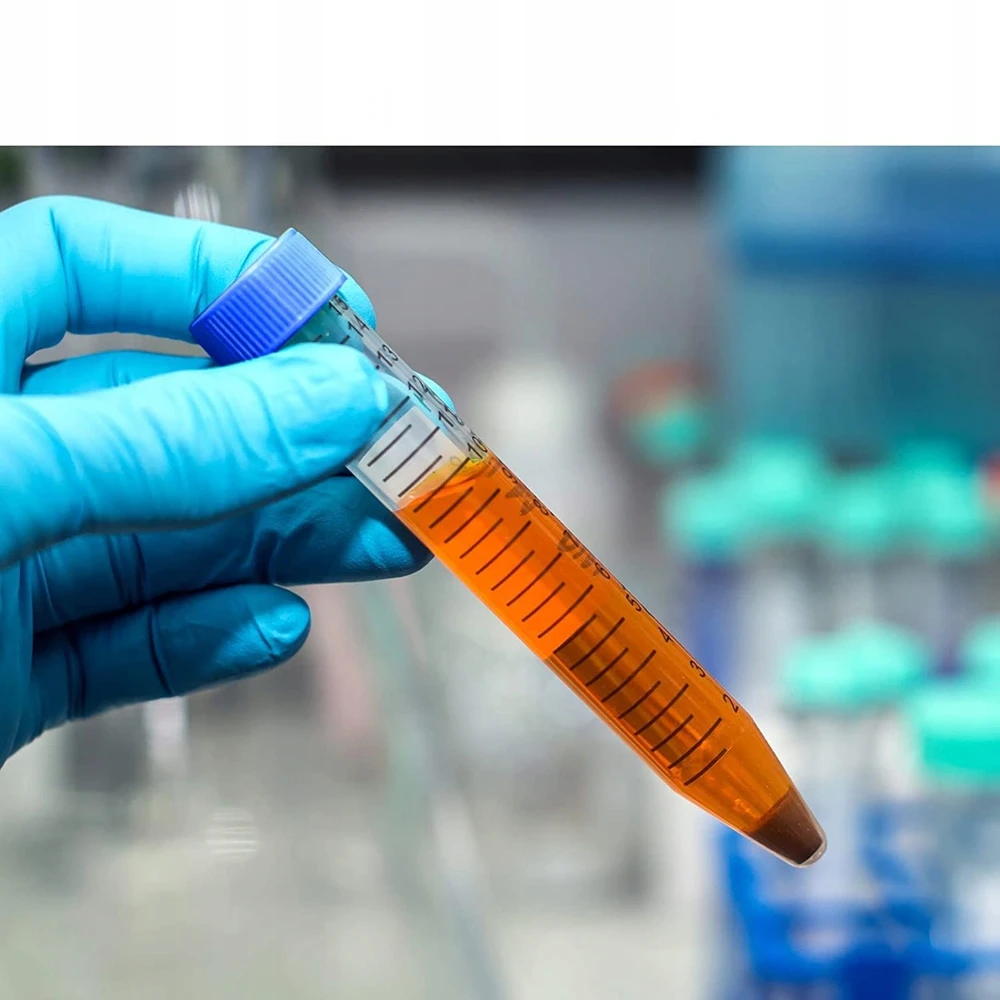 BANDYMO MĖGNĖLIS 40 Vnt., 15 ml CENTRIFUGINIAI KŪGINIAI LABORATORIJOS INDĖLIAI