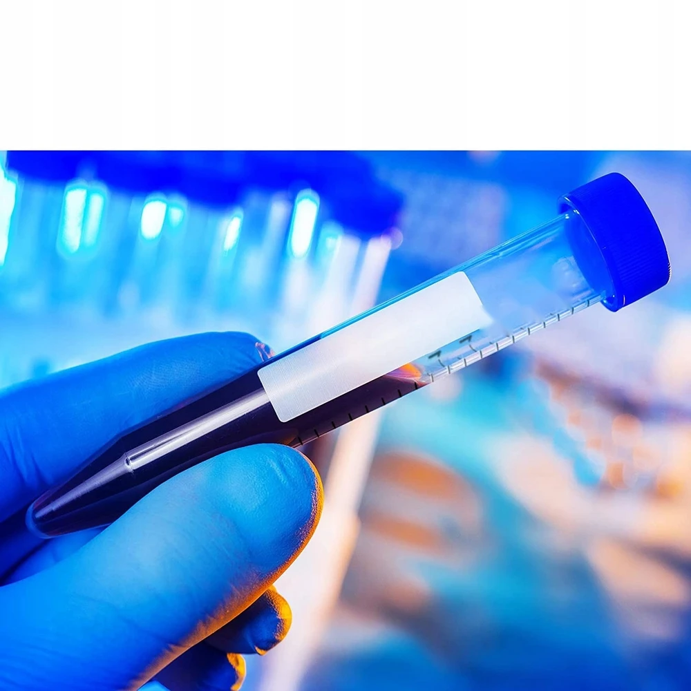 BANDYMO MĖGNĖLIS 40 Vnt., 15 ml CENTRIFUGINIAI KŪGINIAI LABORATORIJOS INDĖLIAI