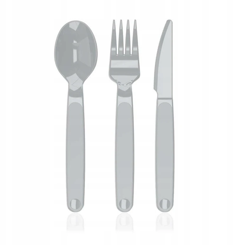 Banquet BANKETINIS PLASTIKINIŲ STALINIŲ ĮRANKŲ RINKINYS 3 Vnt. MIX CRCLE