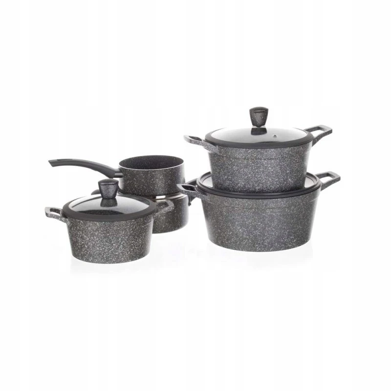 Banquet DIDELIS puodas banketui granitas 28cm 6,4L STORIS LIEJIMAS + DANGA dujų indukcija