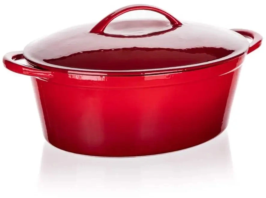 Banquet Ketaus kepimo indas banketas, KIETAS, DIDELIS, 6,7 l dujinė indukcinė orkaitė