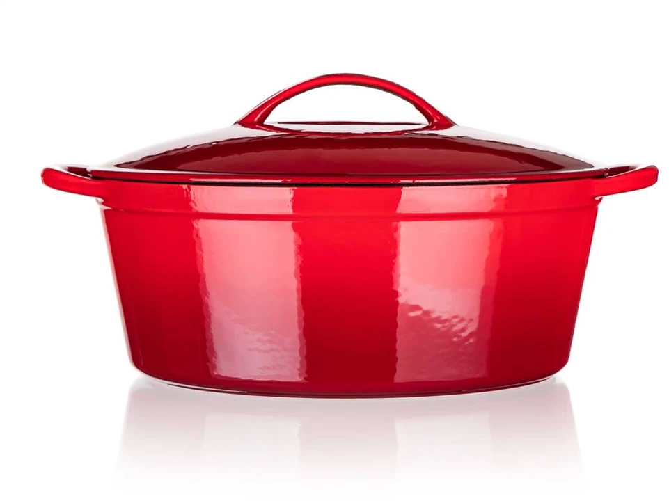 Banquet Ketaus kepimo indas banketas, KIETAS, DIDELIS, 6,7 l dujinė indukcinė orkaitė