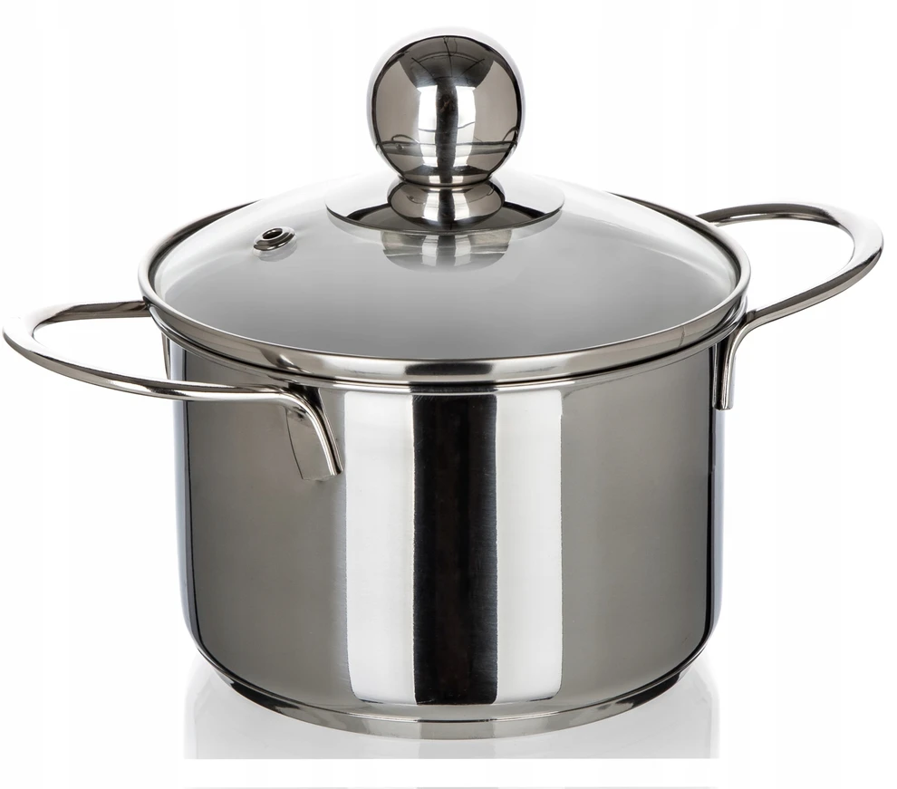Banquet Mažas puodas su dangčiu 12cm 0.85l "piccolo" nerūdijančio plieno