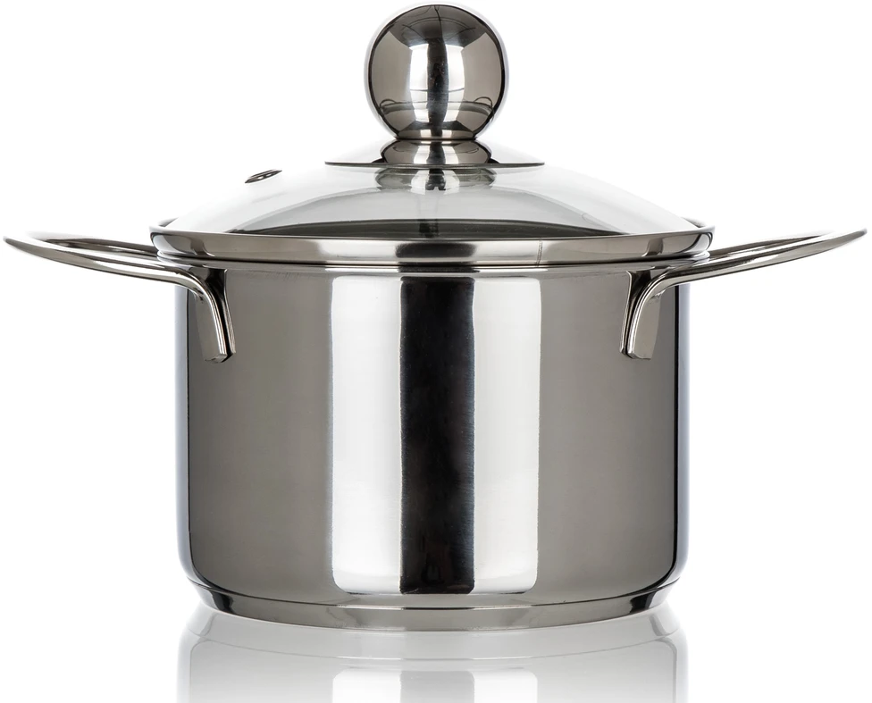 Banquet Mažas puodas su dangčiu 12cm 0.85l "piccolo" nerūdijančio plieno