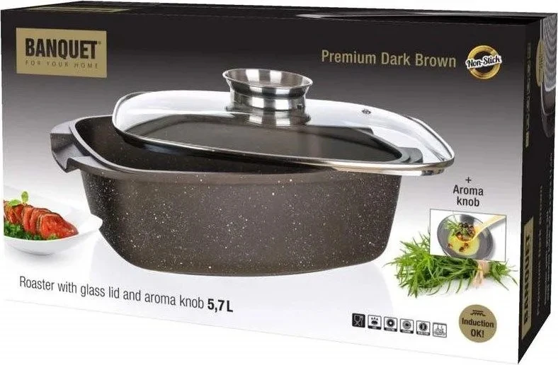 Banquet PREMIUM tamsiai ruda kepimo skarda