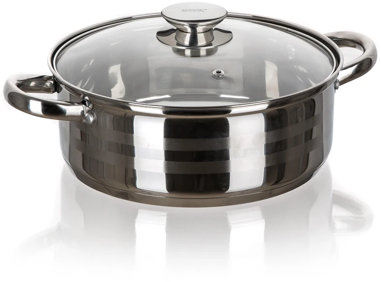 Banquet PUODAS SU dangteliu gastro low 3,9L LIVING Banketas DUJŲ indukcija 4281