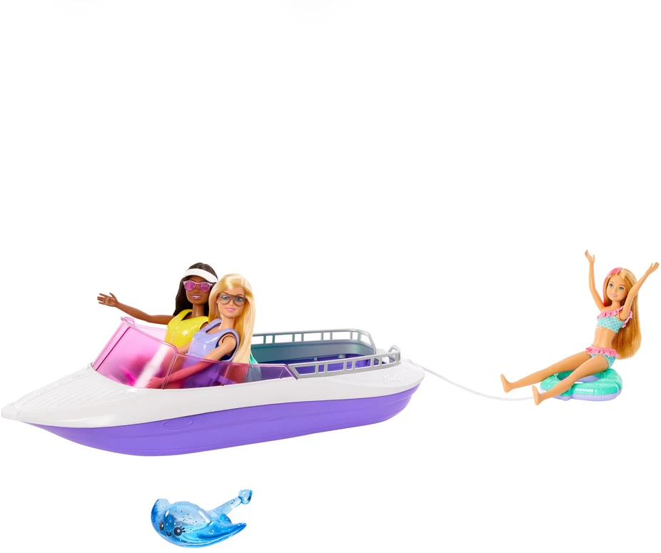 Barbie Barbės filmų rinkinys 2 lėlės + valtis