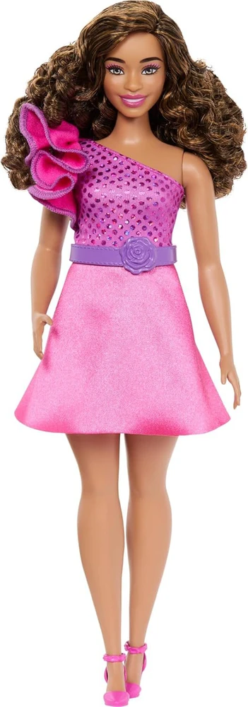 Mattel „Barbie“ madistė garbanotais plaukais (HRH22)