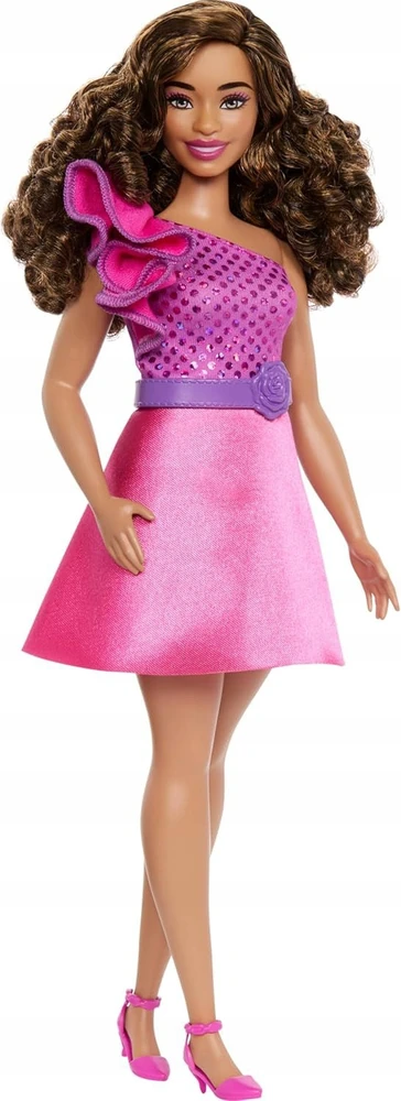 Mattel „Barbie“ madistė garbanotais plaukais (HRH22)