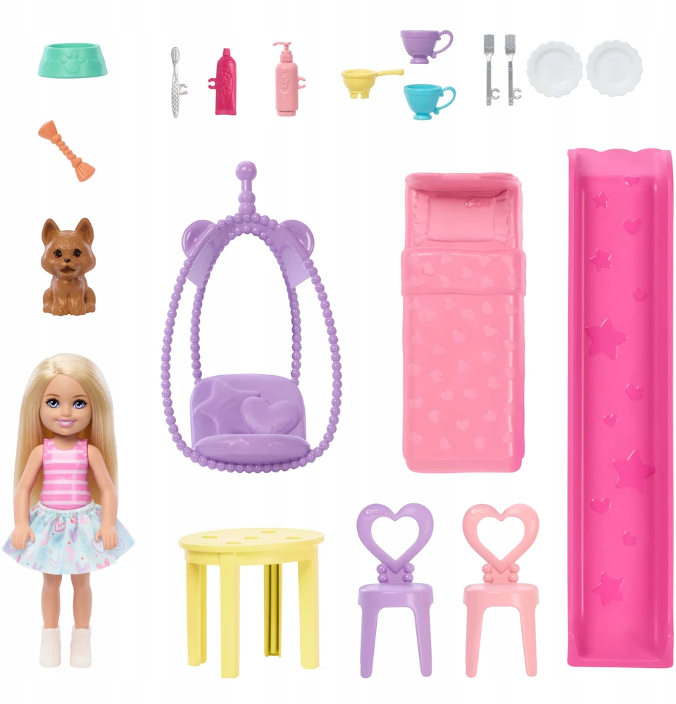 Mattel CHELSEA POP UP vardai (JFW49)