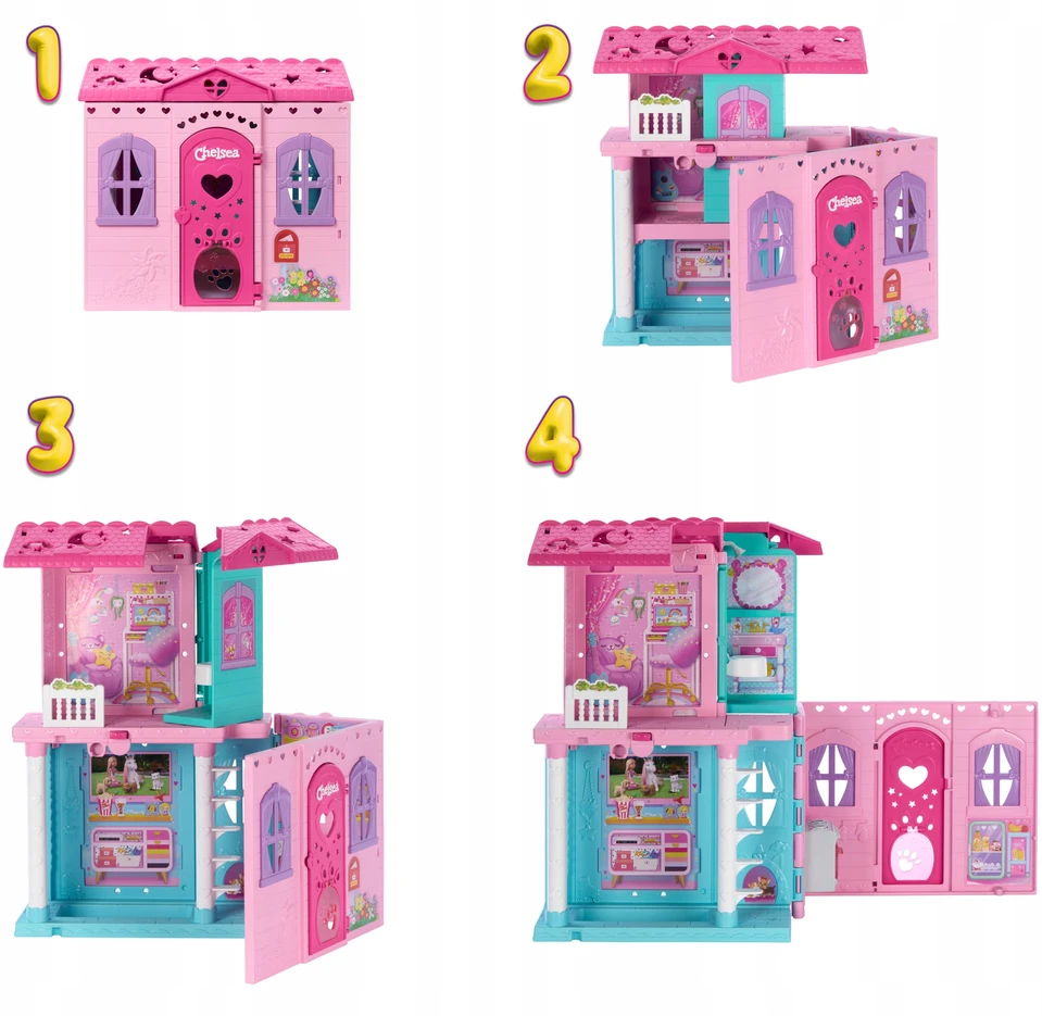 Mattel CHELSEA POP UP vardai (JFW49)