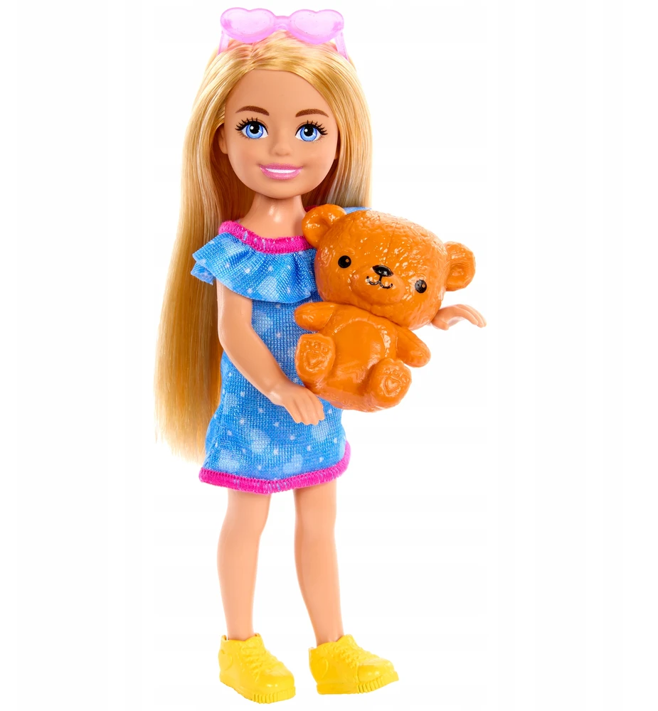 BARBIE DIDELIS 4 LĖLIŲ SESERIŲ SKIPPER STACIE CHELSEA BARBIE PRIEDŲ RINKINYS