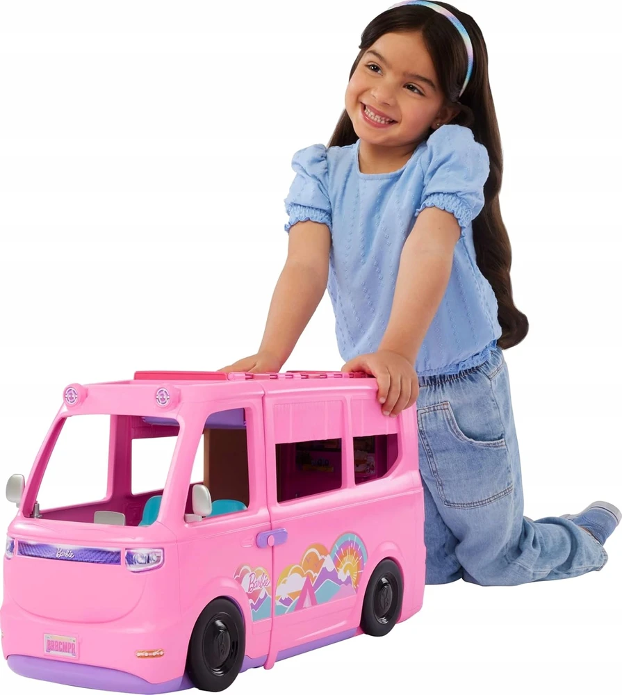 Lėlių kemperis Mattel Barbie Dreamcamper, su priedais