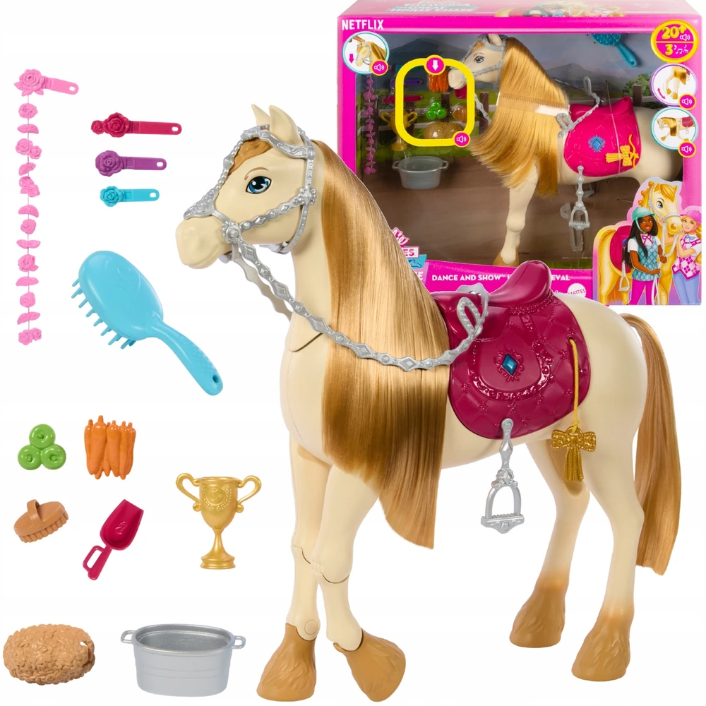 Mattel „Barbie Mysteries“ žirgo rinkinys