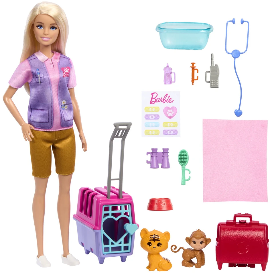 Mattel „Barbie“ gyvūnėlių priežiūros rinkinys (HRG50)