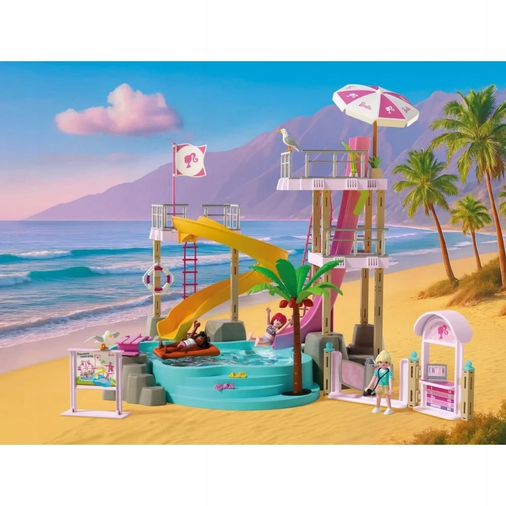 PLAYMOBIL Barbė – Vandens parkas (72120)