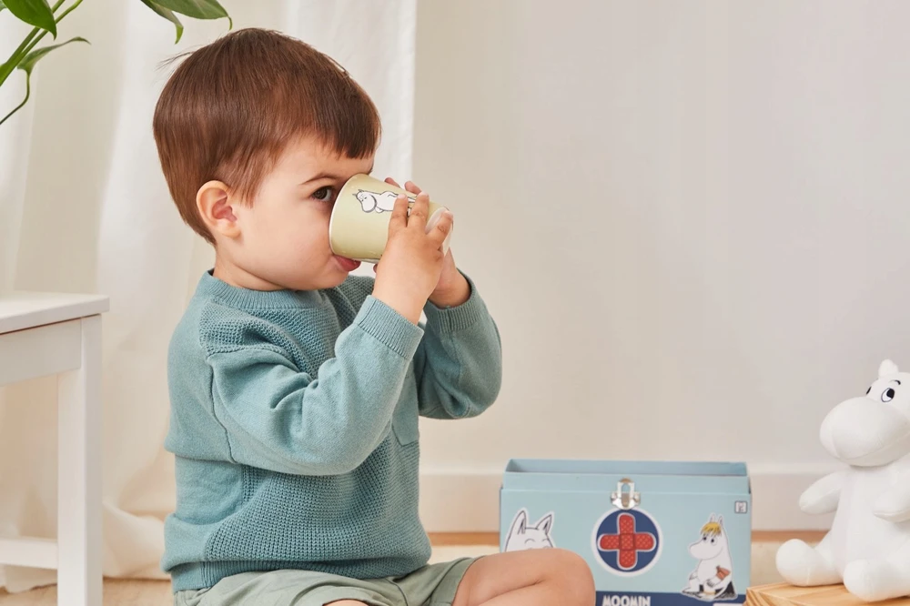 Barbo Toys Barbo žaislų rinkinys iš 4 Muminų puodelių vaikams