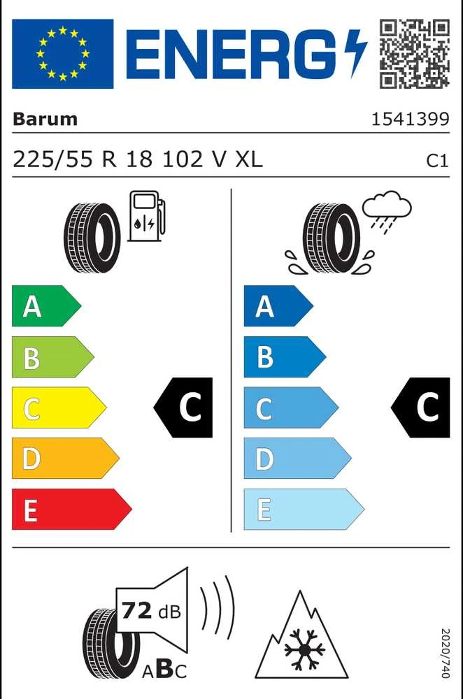 Barum 225/55R18 QUARTARIS 5 102V XL FR