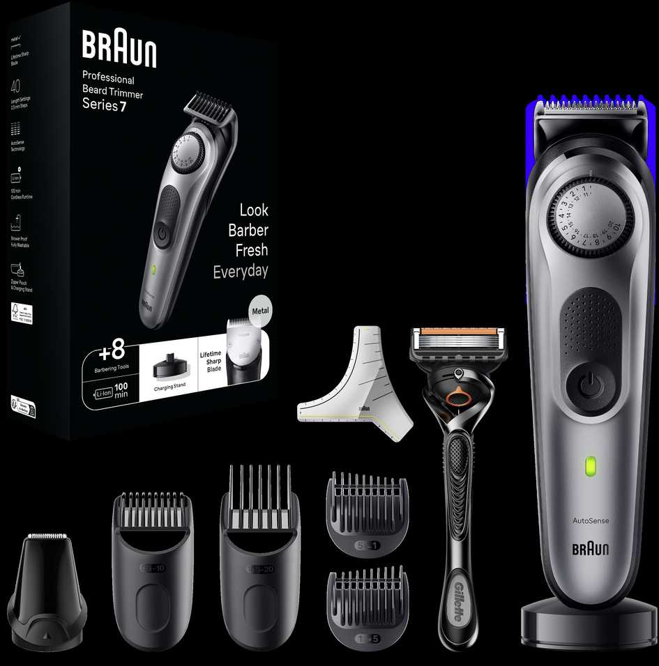 MGK3420 Braun Kirpimo Rinkinys Viskas Viename (6in1)