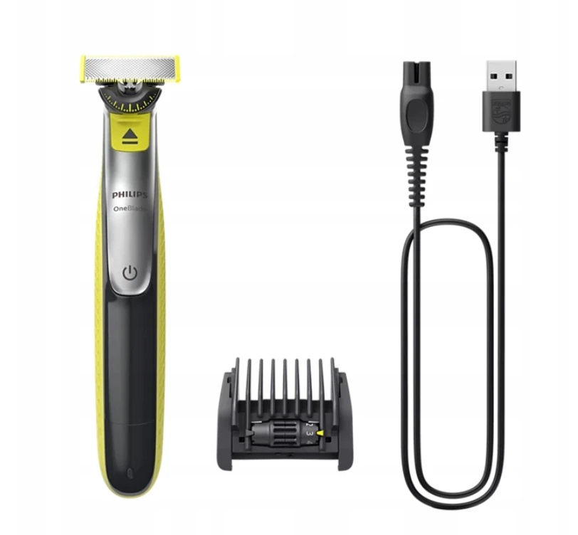 Barzdaskutė Philips OneBlade 360 QP2730/20, Pilkos/Žalios spalvos