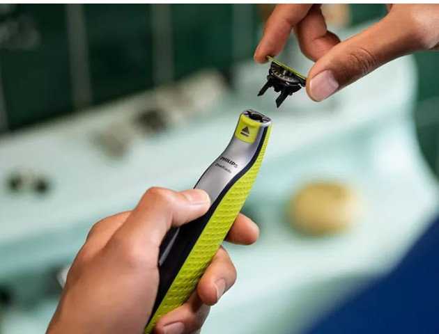 Philips | Skustuvas/kirptuvas, veido | QP2724/20 OneBlade | Veikimo laikas (maks.) 45 min | Drėgnas ir sausas | NiMH | Pilka/žalia