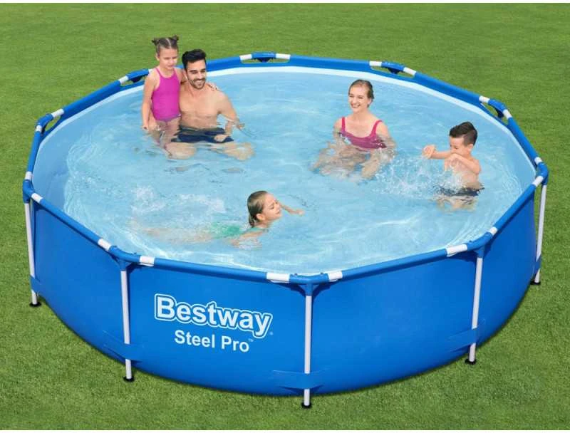 Karkasinis baseinas su siurbliu Bestway Steel Pro  56679 305x76cm
