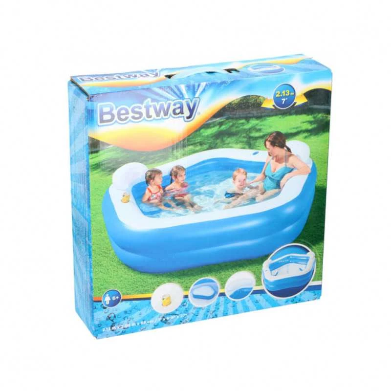 Bestway Family Fun Pripučiamas baseinas, 213x206x69cm